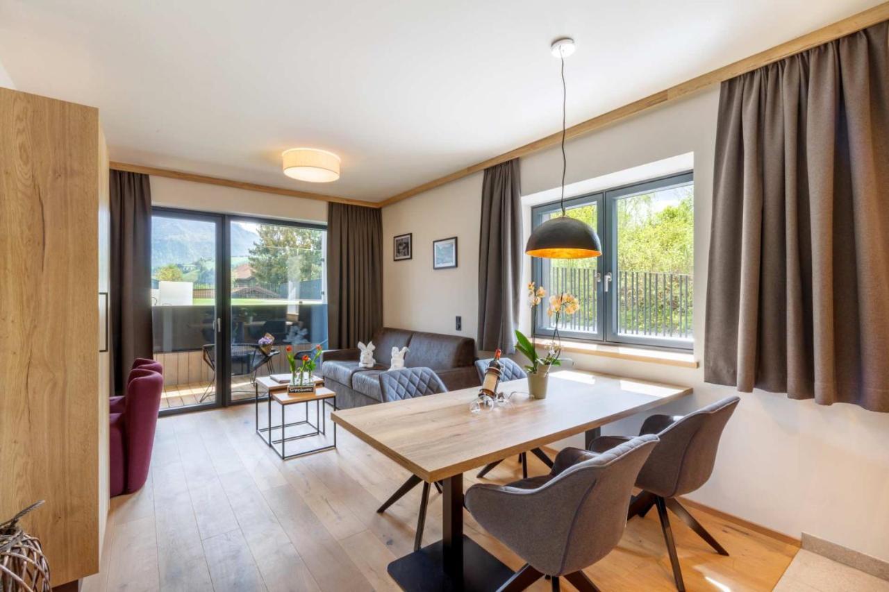 Emma Deluxe Aparthotel Ganzjaehrig Beheizter Aussenpool 皮森多夫 外观 照片
