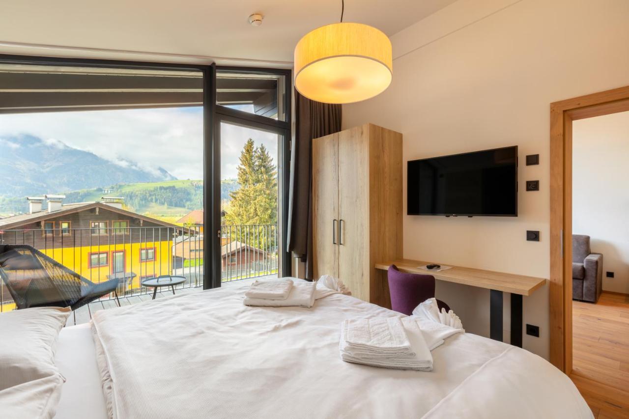Emma Deluxe Aparthotel Ganzjaehrig Beheizter Aussenpool 皮森多夫 外观 照片